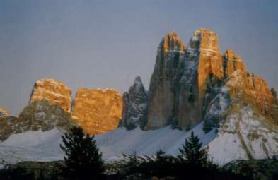 Die Drei Zinnen in S&uuml;dtirol